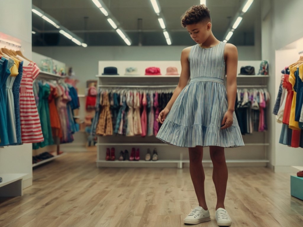 At The Department Store
